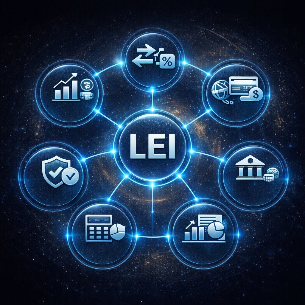 Cas d'usage du code LEI à l'échelle mondiale dans les marchés financiers, les paiements, la déclaration et les opérations commerciales internationales